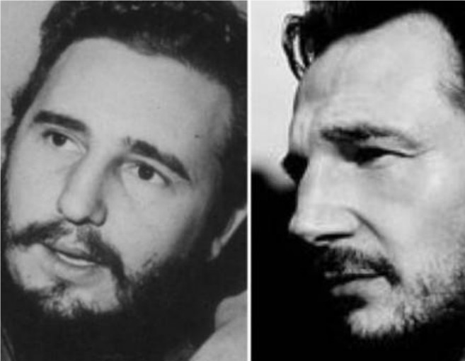 من هو النجم العالمي الذي يشبه فيدل كاسترو؟