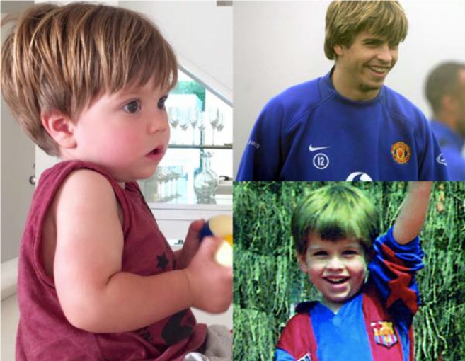 بالصور: أطفال شاكيرا يسرقون الأنظار مجدداً