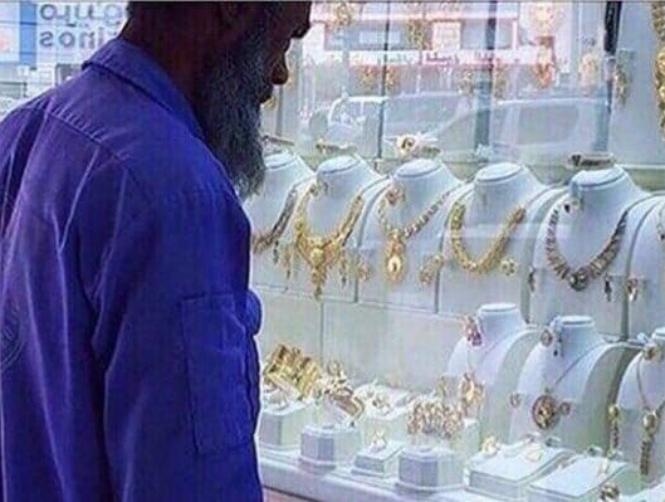 Cleaner Mocked for Looking at Gold Chains Showered with Gifts After Online Campaign