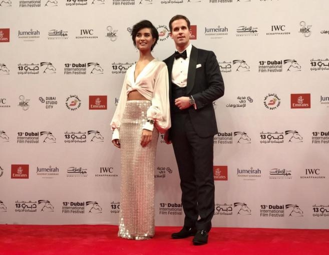 بالصور: "لميس" سرقت الأضواء من النجوم العالميين