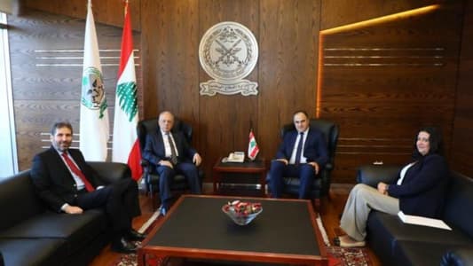 Sleem discusses security, displacement crisis with FPM delegation