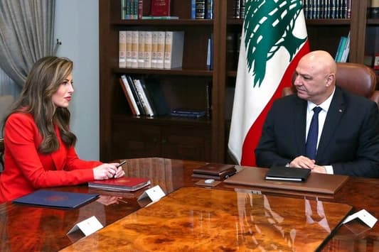 Official presidential source to MTV: Some of the statements made by Ortagus reflect her personal opinion, and the Lebanese presidency does not align with them