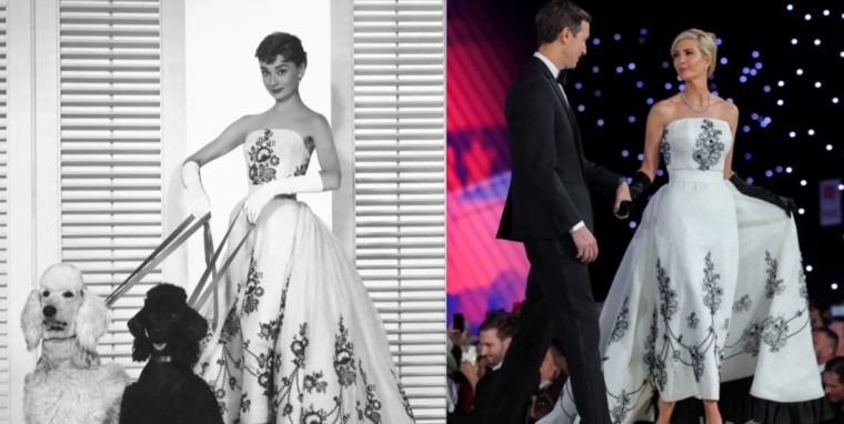 منها فستان عمره 71 عاماً... سر إطلالة إيفانكا وتيفاني ترامب "المُبهرة"