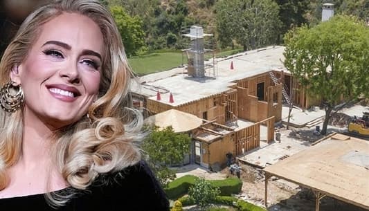 Adele begins the maintenance of a house that was owned by this international actor