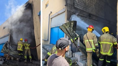 إخماد حريق في سوق الخضار المركزي في النبطية
