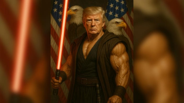 بالصورة: ترامب في "Star wars"