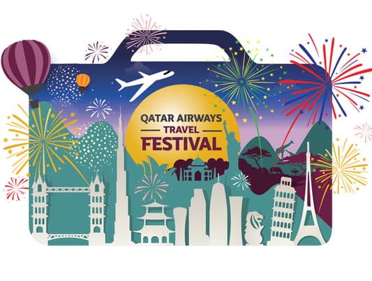 مهرجان سفر الخطوط الجوية القطرية لغاية 16 ك2