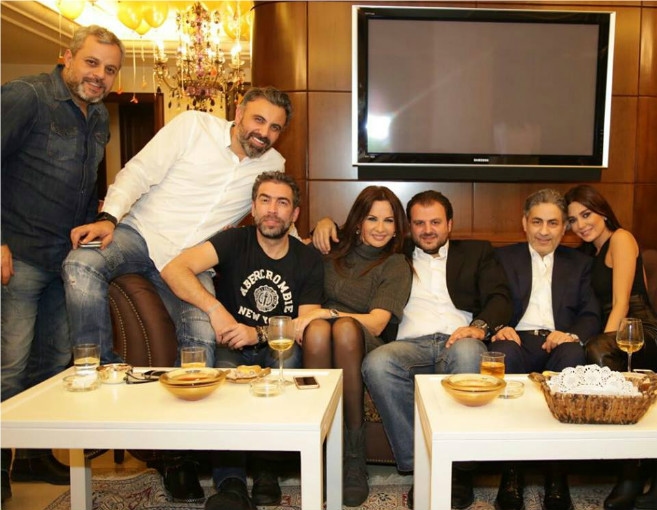 بالصور: هذا ما حصل في منزل نجوى كرم