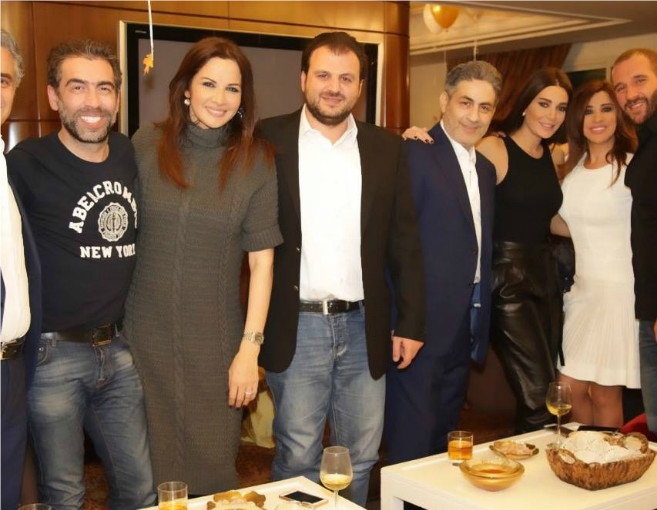 بالصور: هذا ما حصل في منزل نجوى كرم