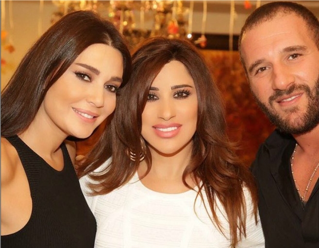 بالصور: هذا ما حصل في منزل نجوى كرم