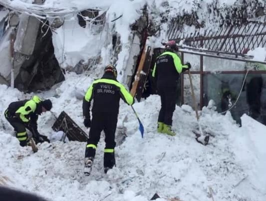 Six Found Alive in Hotel 2 Days after Italy Avalanche