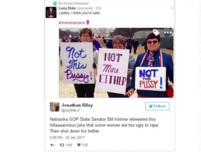 Lawmaker Resigns for calling Women too Ugly to be Assaulted