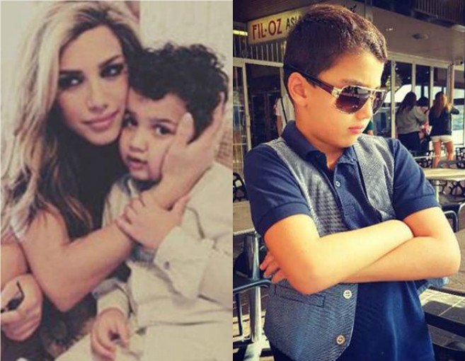 دانا تنشر صور أطفالها بعد عودتها الى الغناء