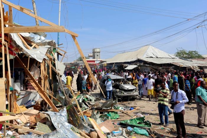 Suicide Bomb in Market in Somalia Capital Kills 39