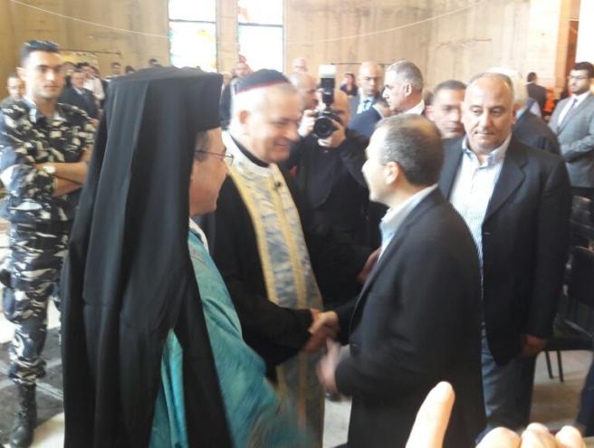 بالصّور: باسيل شارك في القداس في سيدة مغدوشة