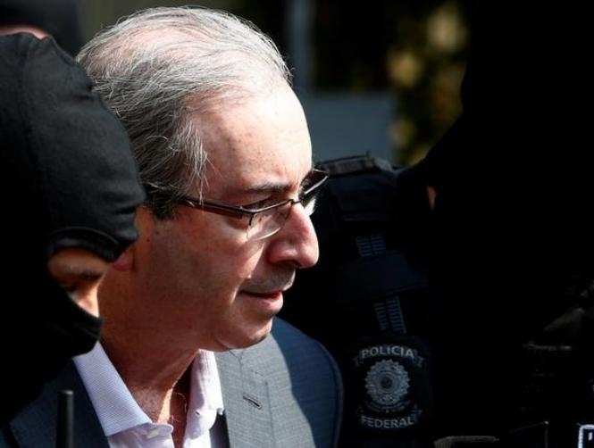 Former Brazil house speaker Cunha sentenced to 15 years for graft