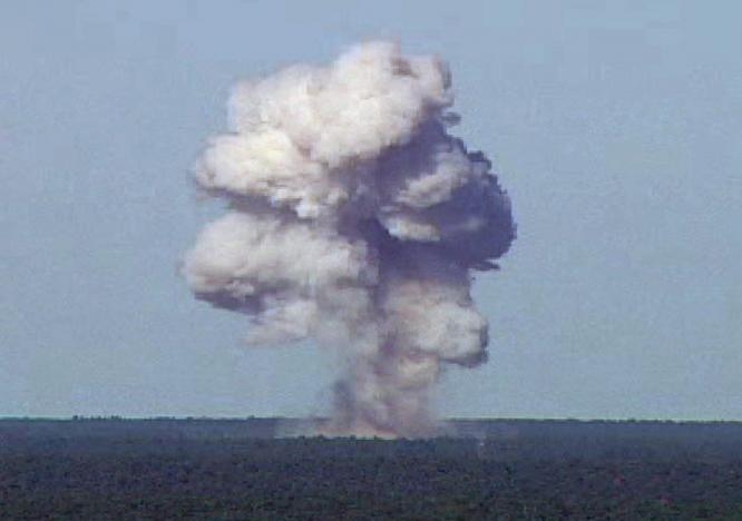 Footage: What America's 'Mother of All Bombs' Looks Like When It Explodes