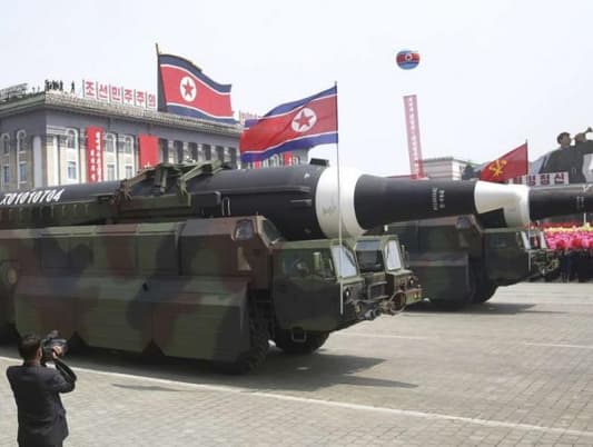 Footage: North Korea Military Parade Shows off 'New Weapons'