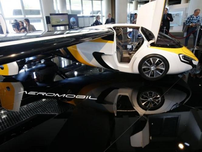 Flying car costing more than $1 million goes on show in Monaco