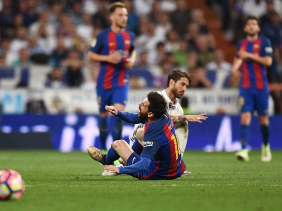 Photos: Bloodied and Bruised Messi Keeps Barcelona in La Liga Title Race 