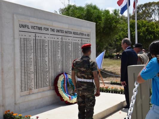 Photos: The Netherlands Remembrance Day in Tyre at UNIFIL memorial 
