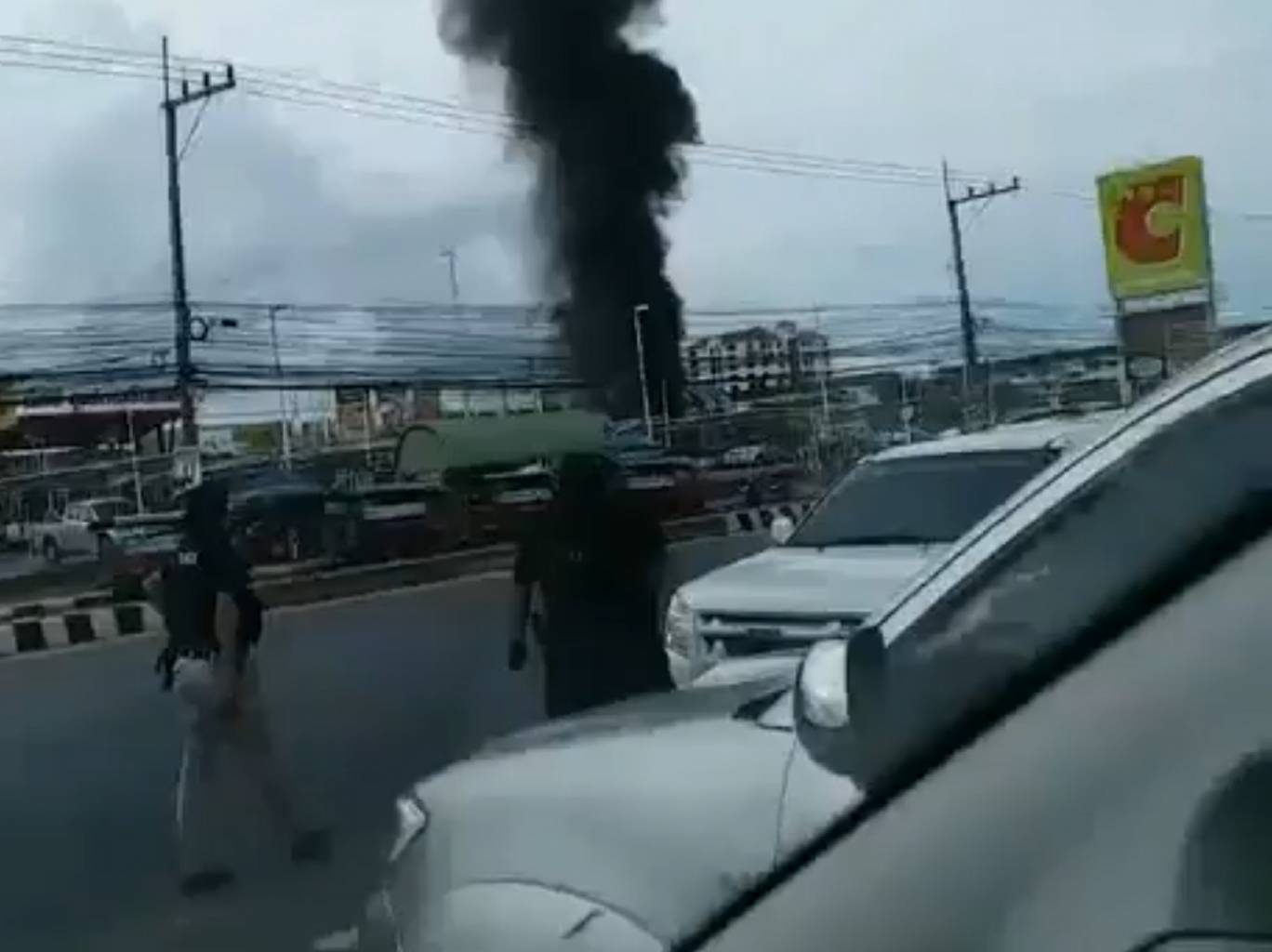 Photos: Double Explosion Hits Shopping Centre, Injures at Least 50