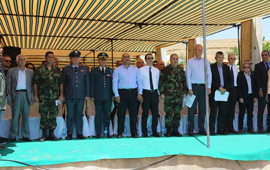 مناورة ميدانية عند جسر نهر العاصي - الهرمل