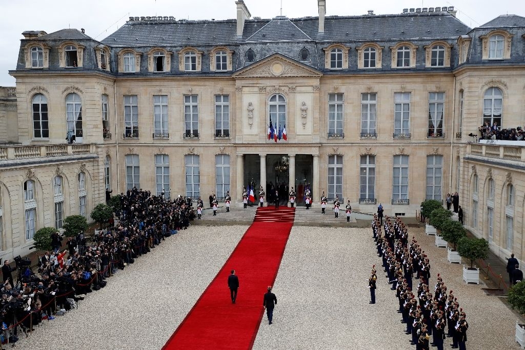 Photos: Macron Takes Office Becoming France's Youngest Ever President