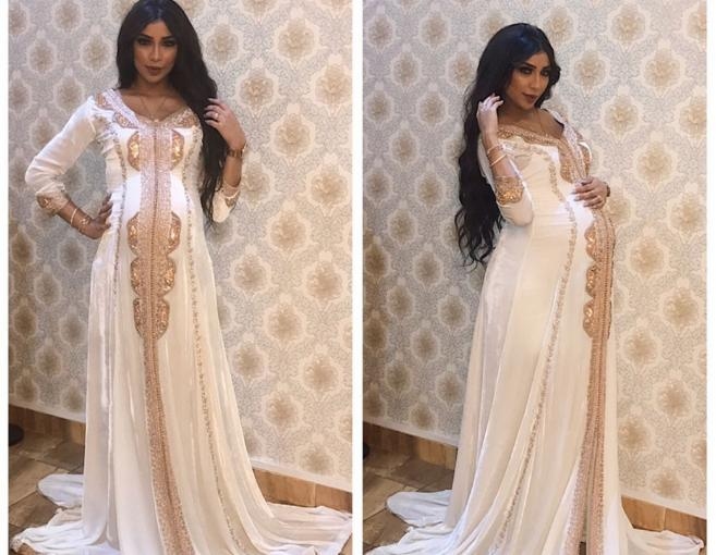 بالصور: دنيا بطمة تستقبل مولودتها الأولى قبل ولادتها