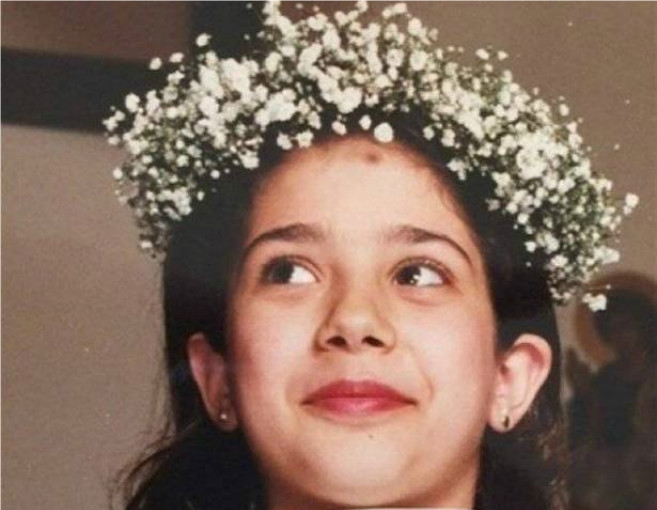 بالصورة: هكذا كانت نادين ويلسون نجيم في طفولتها