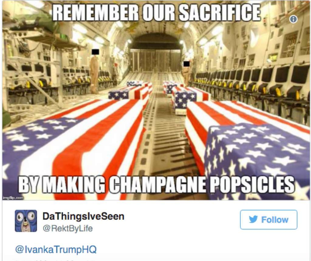Photos: Ivanka Trump's 'Champagne Popsicles' Tweet on Memorial Day Gone Wrong 