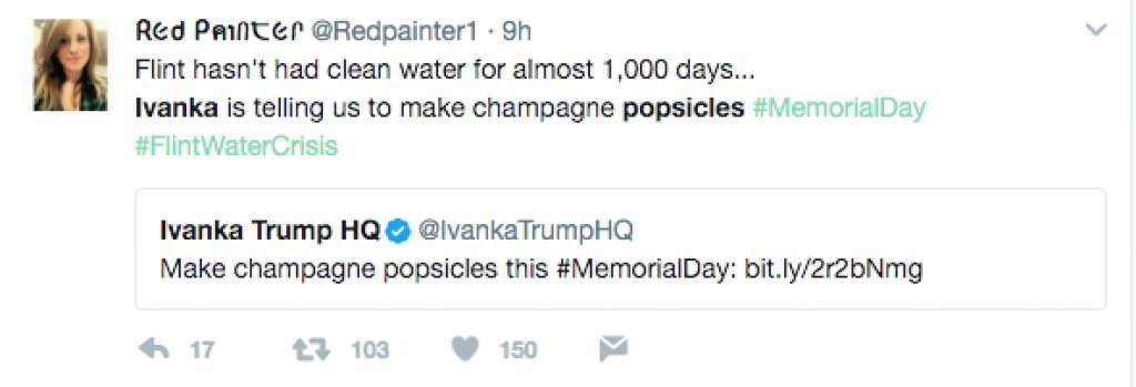 Photos: Ivanka Trump's 'Champagne Popsicles' Tweet on Memorial Day Gone Wrong 