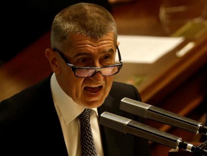 Billionaire Czech politician leading polls rules out joining euro