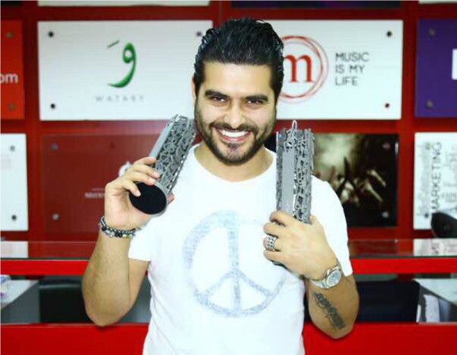 ناصيف يتسلّم جائزتيه... وهذا ما قاله عن "الهيبة"