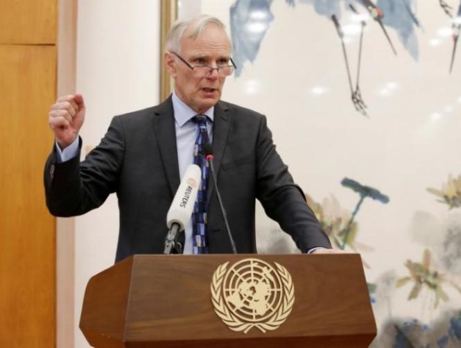China accuses U.N. rights envoy of 'meddling' in its judiciary