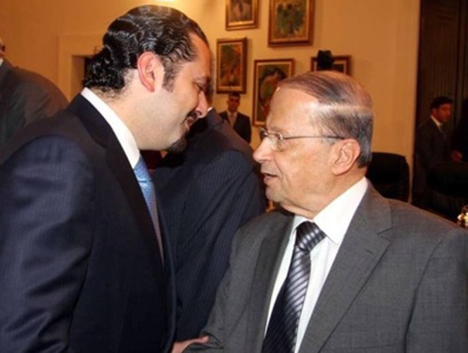 لقاء بين عون والحريري للبحث في موضوع قانون الانتخاب