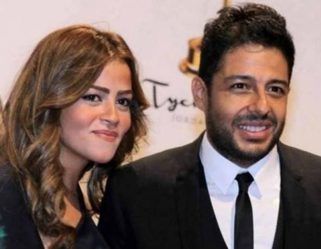 محمد حماقي... من المستشفى الى منزله