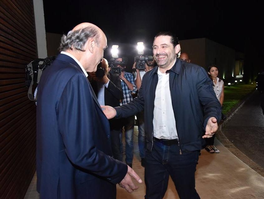 الحريري في ضيافة جعجع بعد منتصف الليل "ومش قاعد عاقل"