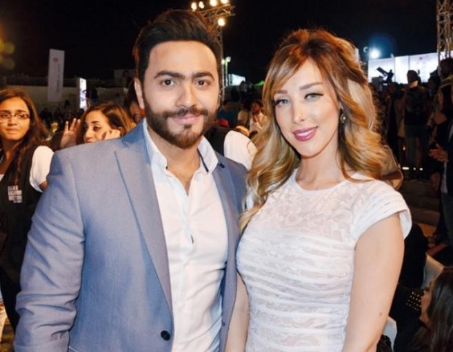 المحكمة تغرّم زوجة تامر حسني بعد ما فعلته...