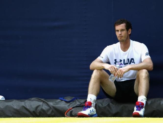 خطوة "مقلقة" لموراي قبل ويمبلدون