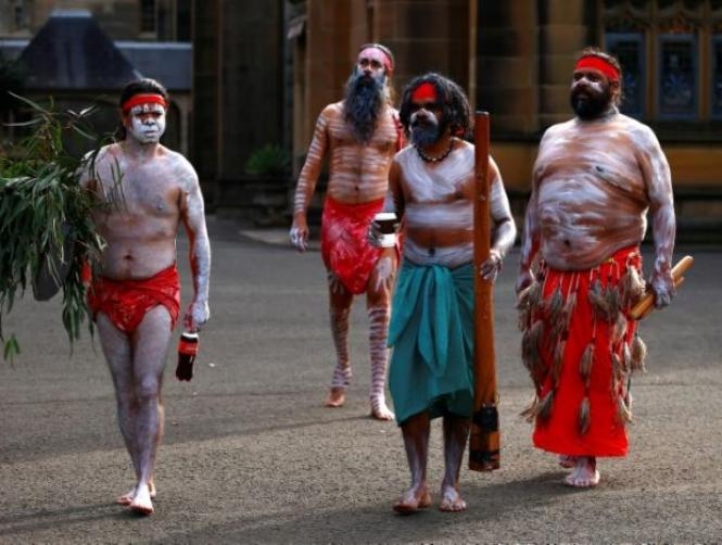 Australia flies indigenous flags above its oldest public office