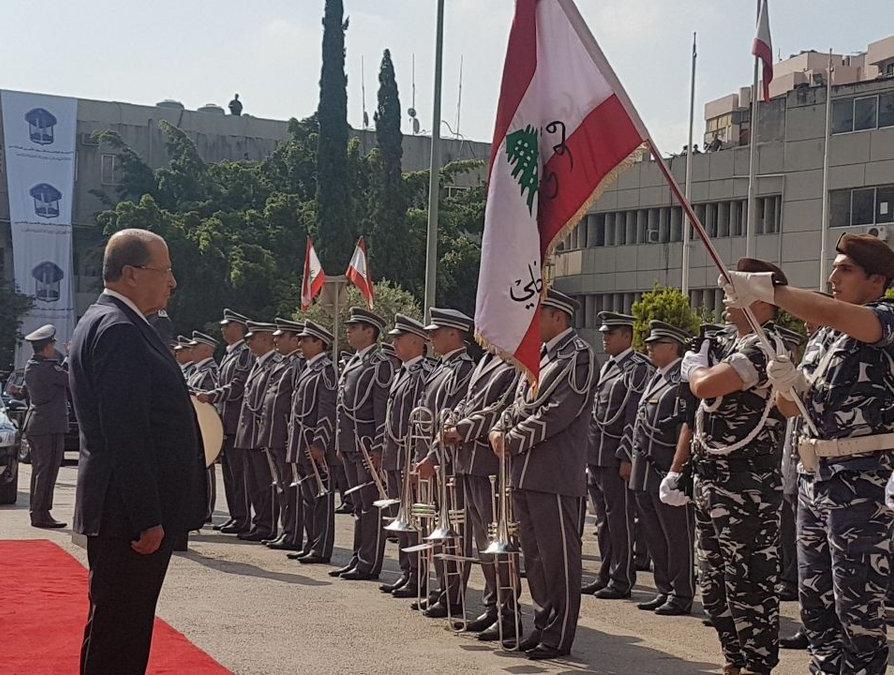 عون للقوى الامنية: لليقظة بمرحلة ما بعد سقوط التنظيمات الارهابية