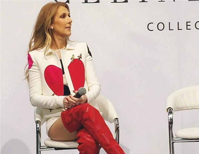 بالصور: لماذا تعرّت سيلين كلياً بعد وفاة زوجها؟