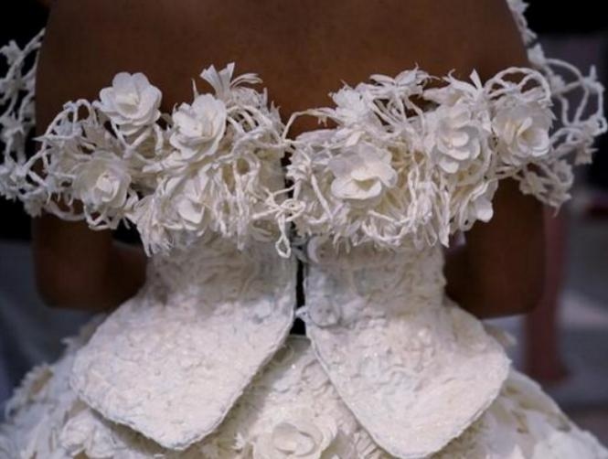 Photos: Winning Toilet Paper Gowns Offered to Brides-In-Need