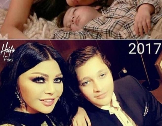 بالصورة: هكذا أصبح طفل "بوس الواوا" لهيفاء وهبي