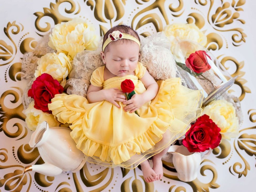 Photos: Tiniest Disney Princesses in Newborn Photo Shoot