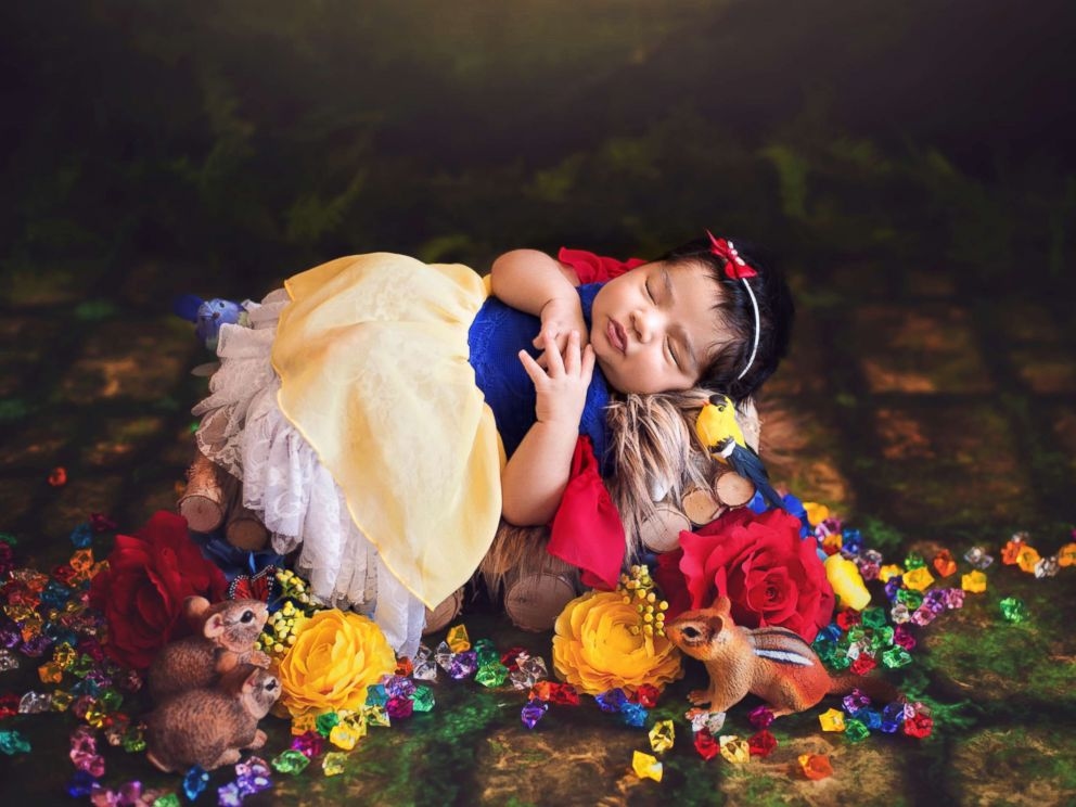 Photos: Tiniest Disney Princesses in Newborn Photo Shoot