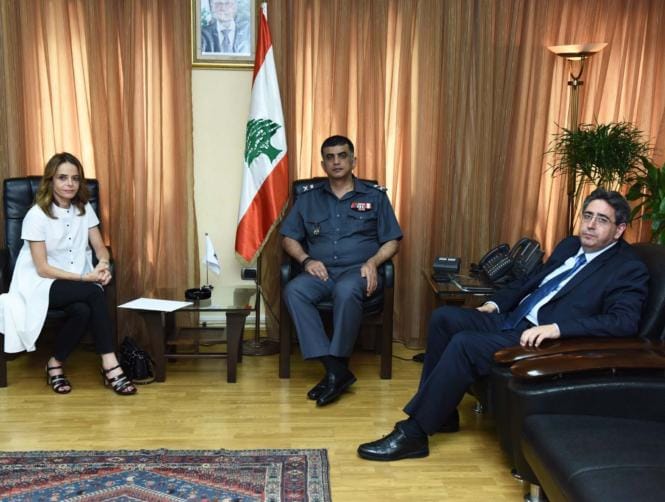 بالصور: استقبالات مدير عام قوى الأمن الداخلي