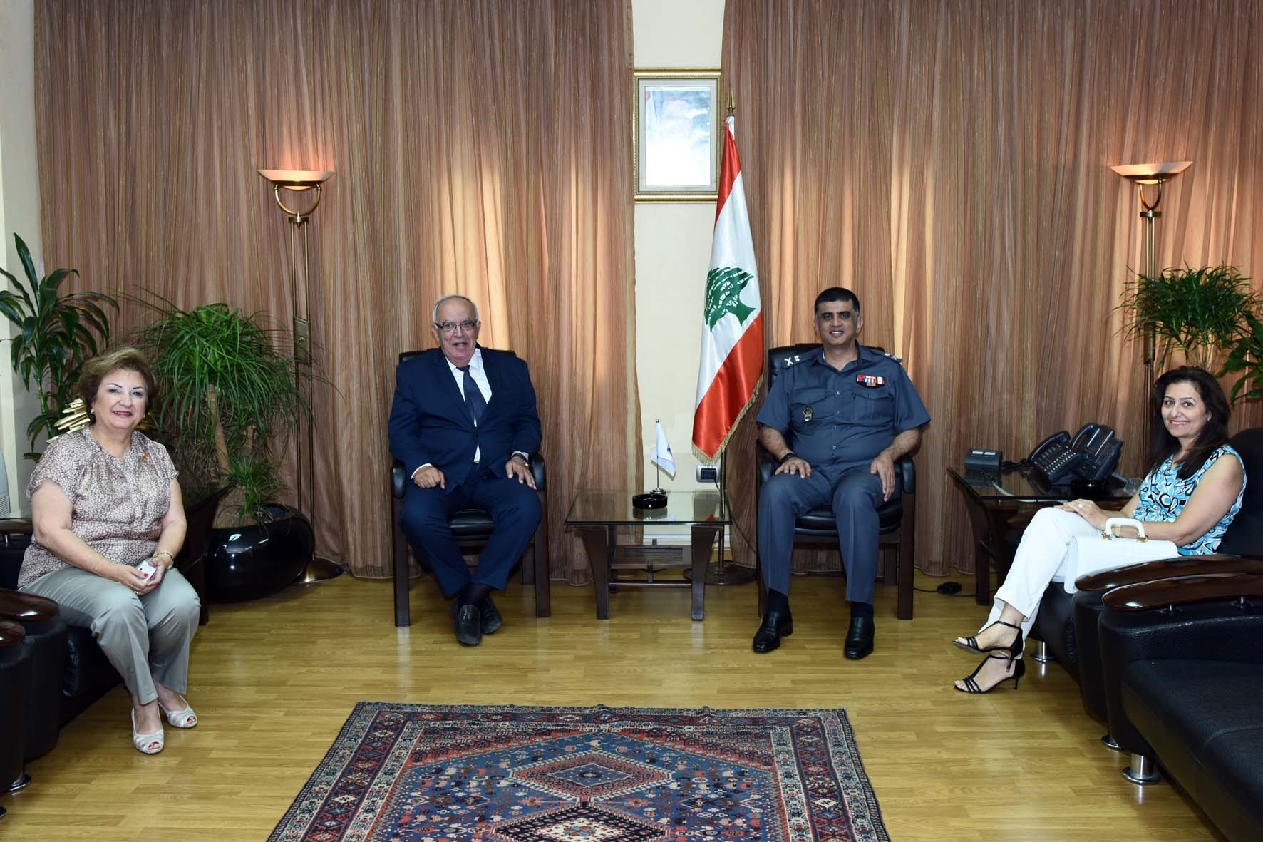 بالصور: استقبالات مدير عام قوى الأمن الداخلي