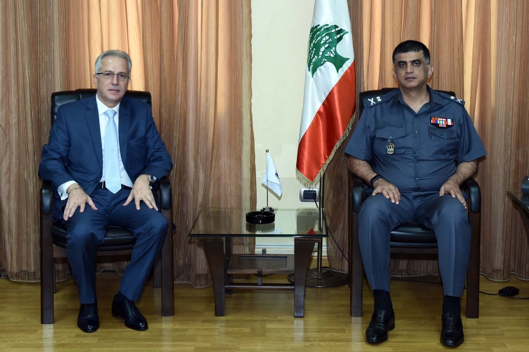 بالصور: استقبالات مدير عام قوى الأمن الداخلي